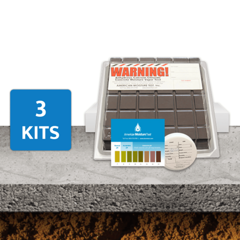 Calcium Chloride Test Kits - 3-PK