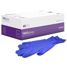 Nitrile Gloves - Medium - 4 mil/100 per box