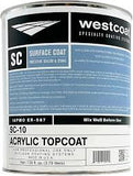 Westcoat SC-10 Acrylic Topcoat