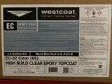 Westcoat EC-32 High-Build Epoxy Topcoat (Clear)